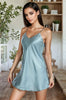 Simple Satin Chemise by 3wishes.com
