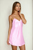 Simple Satin Chemise by 3wishes.com