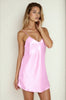 Simple Satin Chemise by 3wishes.com