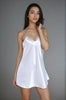 Simple Satin Chemise by 3wishes.com