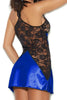 Plus Size Satin and Lace Nightie by 3wishes.com