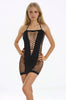 Seamless Slash Front Chemise by 3wishes.com