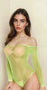 Scoop Neck Net Teddy by 3wishes.com