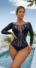 Long Sleeve Seamless Glitter Teddy by 3wishes.com