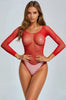 High Hip Net Teddy by 3wishes.com
