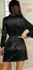 Classic Satin Robe by 3wishes.com