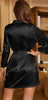 Classic Satin Robe by 3wishes.com