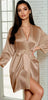 Classic Satin Robe by 3wishes.com