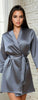 Classic Satin Robe by 3wishes.com