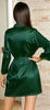 Classic Satin Robe by 3wishes.com