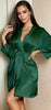 Classic Satin Robe by 3wishes.com