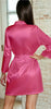 Classic Satin Robe by 3wishes.com