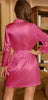 Classic Satin Robe by 3wishes.com