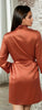 Classic Satin Robe by 3wishes.com