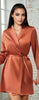 Classic Satin Robe by 3wishes.com