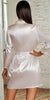 Classic Satin Robe by 3wishes.com