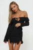Bell Sleeve Mini Dress by 3wishes.com