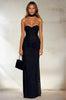 Floor Length Body Mod Maxi Dress by 3wishes.com