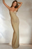 Floor Length Body Mod Maxi Dress by 3wishes.com