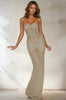 Floor Length Body Mod Maxi Dress by 3wishes.com