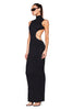 Backless Floor Length Dress by 3wishes.com