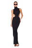 Backless Floor Length Dress by 3wishes.com