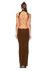 Backless Floor Length Dress by 3wishes.com