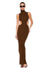 Backless Floor Length Dress by 3wishes.com