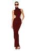 Backless Floor Length Dress by 3wishes.com