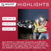 SIGMA Light - HEADLED II, All Round Head Light by ZEITBIKE