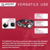 SIGMA Light - HEADLED II, All Round Head Light by ZEITBIKE