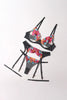 Garden Bra and Garter Set by 3wishes.com