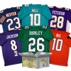 Autographed/Signed Football SILVER Series 4 Jersey Mystery Box with PSA JSA or Beckett COA by Hall of Fame Sports Memorabilia