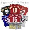 Autographed/Signed Football SILVER Series 1 Jersey Mystery Box with PSA JSA or Beckett COA