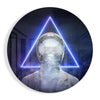Triangle Glass Wall Art by Insigneart USA