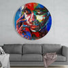 Colored Sadness Glass Wall Art by Insigneart USA