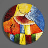 Abstract Flower Glass Wall Art by Insigneart USA