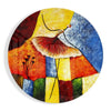 Abstract Flower Glass Wall Art by Insigneart USA