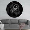 Owl Glass Wall Art by Insigneart USA