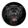 Black Panther Glass Wall Art by Insigneart USA