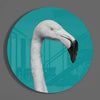 Flamingo Glass Wall Art by Insigneart USA