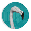 Flamingo Glass Wall Art by Insigneart USA