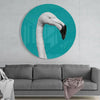 Flamingo Glass Wall Art by Insigneart USA