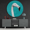 Flamingo Glass Wall Art by Insigneart USA