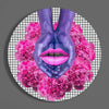 Pink Mixed Glass Wall Art by Insigneart USA