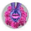 Pink Mixed Glass Wall Art by Insigneart USA