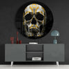 Skull Glass Wall Art by Insigneart USA
