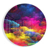 Color Explosion Glass Wall Art by Insigneart USA