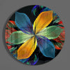 Colorful Flower Glass Wall Art by Insigneart USA