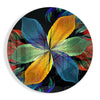 Colorful Flower Glass Wall Art by Insigneart USA